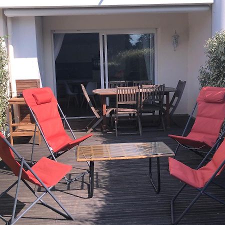 T2 Rez De Jardin Piscine Parking La Baule Lägenhet Guérande Exteriör bild